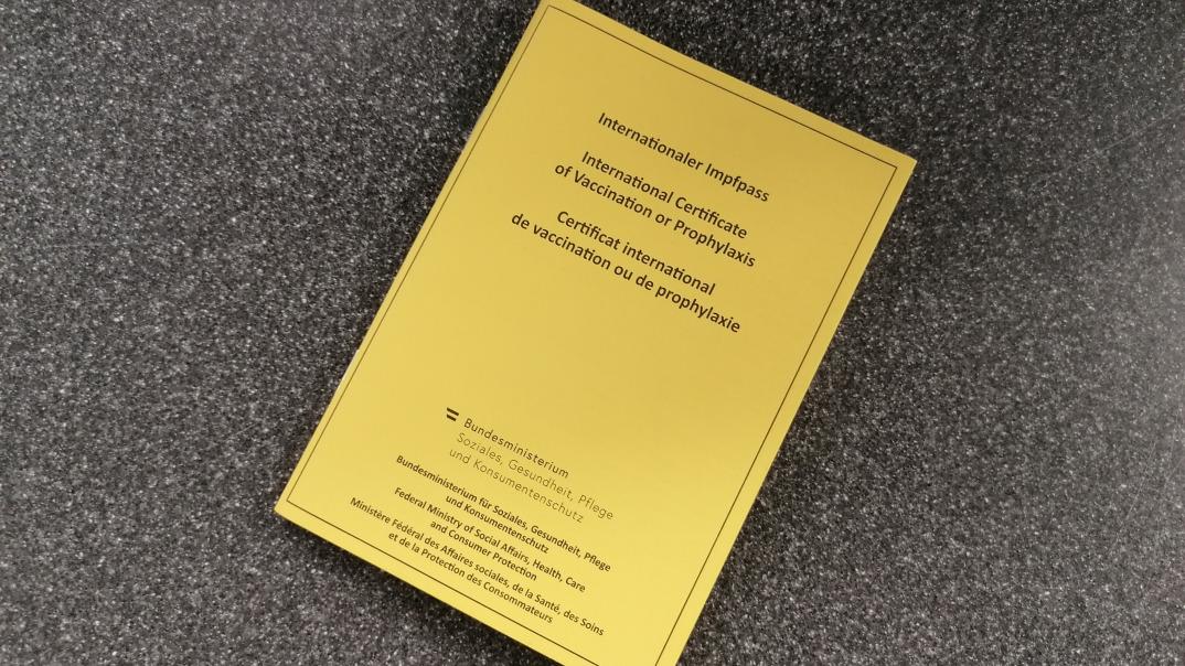 Impfpass - Kontrolle